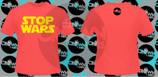 Stop Wars Red. M